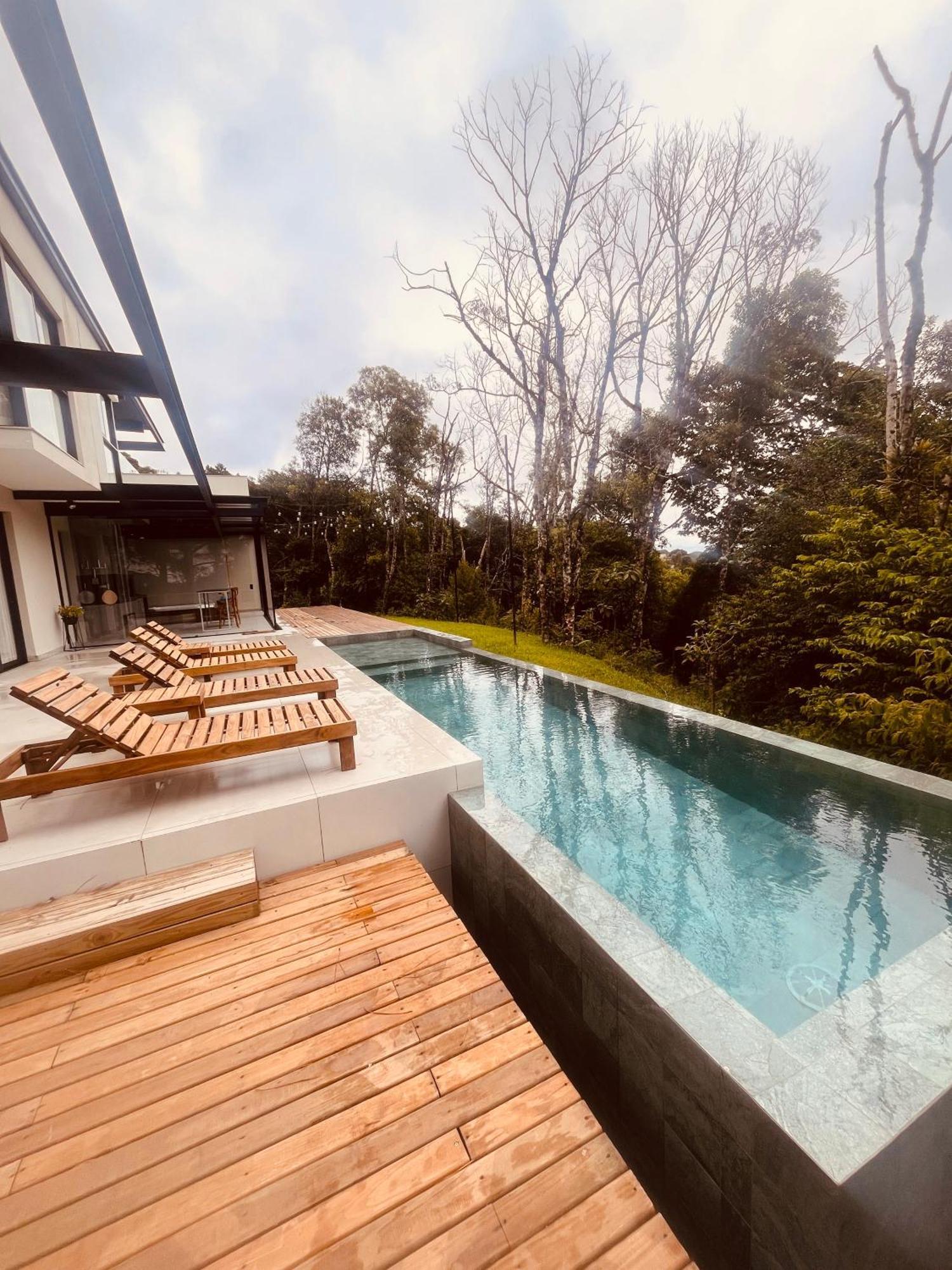 Paraiso Em Rancho Queimado Com Piscina Aquecida Экстерьер фото